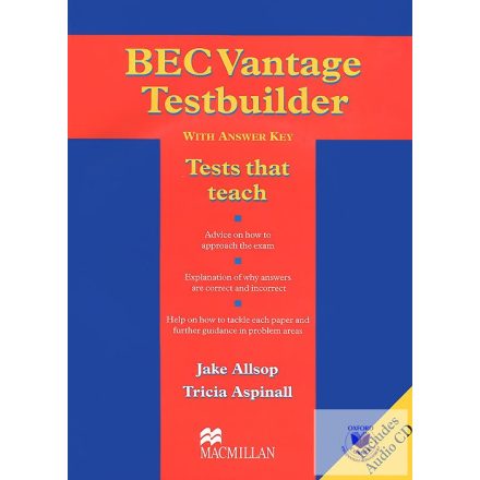 BEC Vantage Testbuilder with Answer Key Tests that