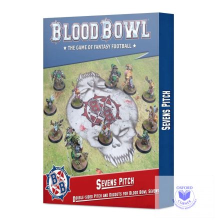 Sevens Pitch: Double-Sided Pitch And Dugouts For Blood Bowl Sevens