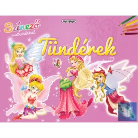 Színező matricákkal - Tündérek