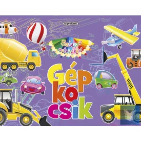 Színező matricákkal - Gépkocsik