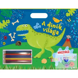 Használd a színes ceruzát - A dinók világa