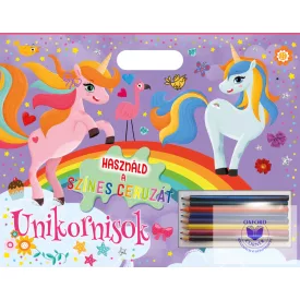 Használd a színes ceruzát - Unikornisok