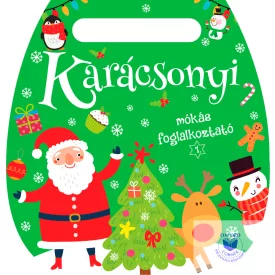 Karácsonyi mókás foglalkoztató 1. - zöld