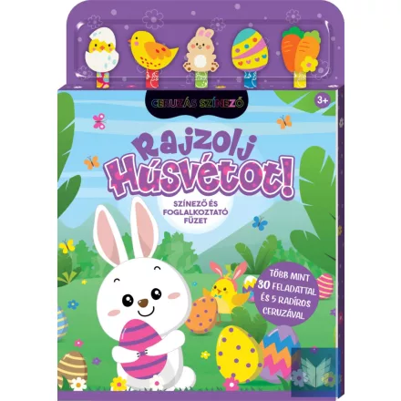 Ceruzás kifestő - Rajzolj húsvétot!