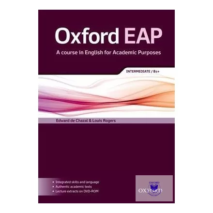 Oxford EAP Intermediate B1+ Student's Book and DVD-ROM Pack