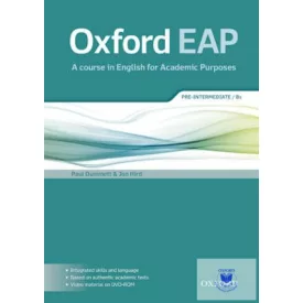   Oxford EAP Pre-Intermediate B1 Student's Book and DVD-ROM Pack