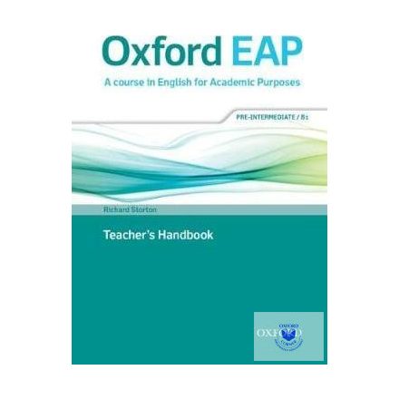 Oxford EAP Pre-Intermediate B1 Teacher's Book, DVD and Audio CD Pack