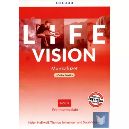 Life Vision Pre-Intermediate (A2/B1) Workbook + Online Practice (Hu)