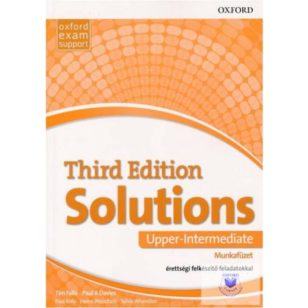 Solutions Upper-Intermediate Munkafüzet - Érettségi felkészítő feladatokkal Thir