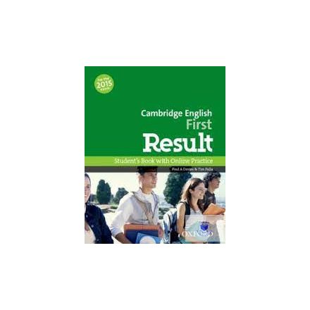 Cambridge English: First Result Students Book Online Practice
