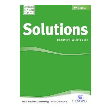 Solutions Elementary Teacher's Book Second Edition