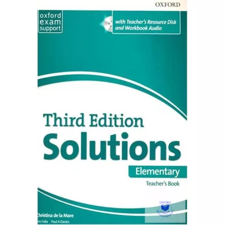 Solutions Elementary Teacher's Book (Third Edition)