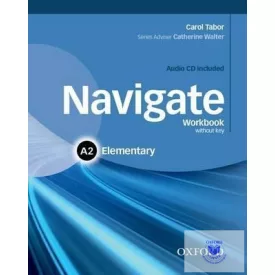 Navigate A2 Elementary Workbook with CD without key