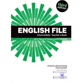   English File Intermediate Teacher's Book with CD-ROM (Third Edition)