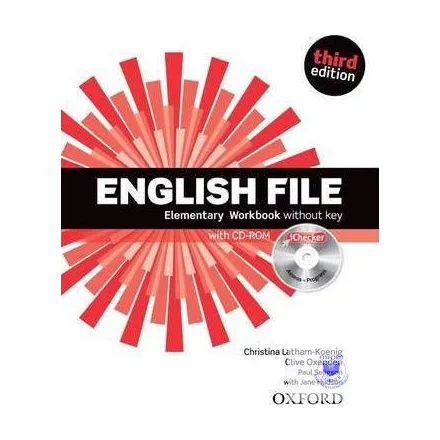 English File Elementary Workbook Without Key with CD iChecker (Third Edition)
