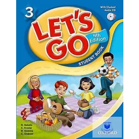   Let's Go 3 Student Book With Audio CD Pack Fourth Edition