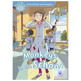 Monkeys In The School (Read And Imagine - 1) Book CD