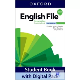   English File Intermediate Student's Book with Digital Pack (Fourth Edition)