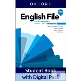   English File Pre-Intermediate Student's Book with Digital Pack (Fourth Edition)