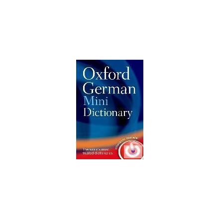 Oxford German Mini Dictionary (Angol - német szótár)