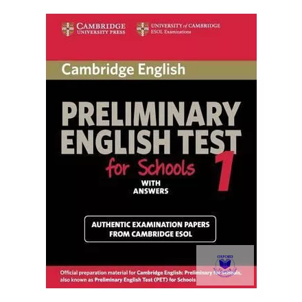 Cambridge Preliminary English Test for Schools 1 Student's Book with Answers