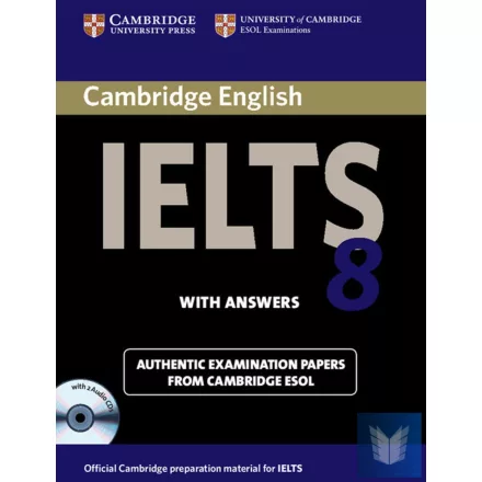 CAMBRIDGE IELTS 8 (IELTS, BOOK+KEY+AUDIO)