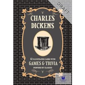   Charles Dickens - A Card and Trivia Game 52 illustrated cards with games
