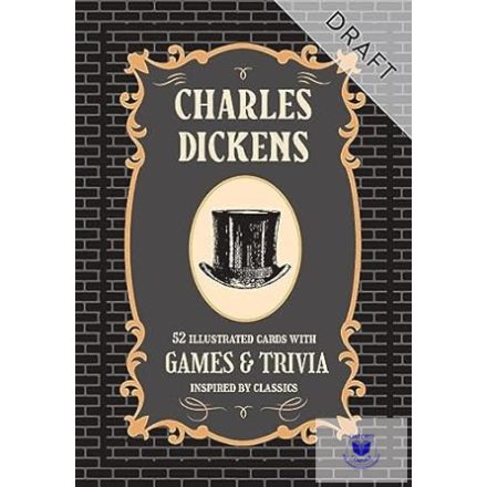 Charles Dickens - A Card and Trivia Game 52 illustrated cards with games and tri