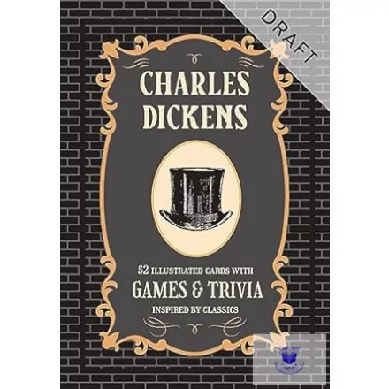 Charles Dickens - A Card and Trivia Game 52 illustrated cards with games