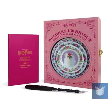 Harry Potter: Dolores Umbridge Collectible Cat Plate Set