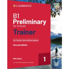   PET FOR SCHOOLS TRAINER 1 (2ND ED) (PRELIMINARY, BOOK WITHOUT KEY+AUDIO+EBOOK)