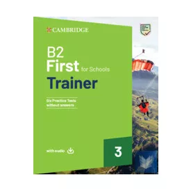   FIRST FOR SCHOOLS TRAINER 3 (FIRST CERTIFICATE, BOOK WITHOUT KEY+AUDIO+EBOOK)