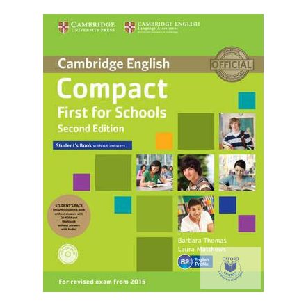 Compact First for Schools Student's Pack (Student's Book without Answers with CD