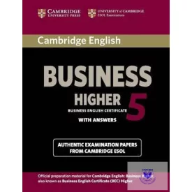   Cambridge English Business 5 Higher Student's Book with Answers