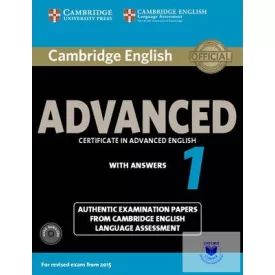   Cambridge English Advanced 1 for Revised Exam from 2015 Student's Book Pack
