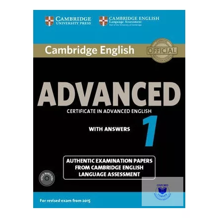 Cambridge English Advanced 1 for Revised Exam from 2015 Student's Book Pack