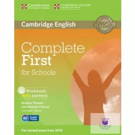   Complete First for Schools Workbook with Answers with Audio CD