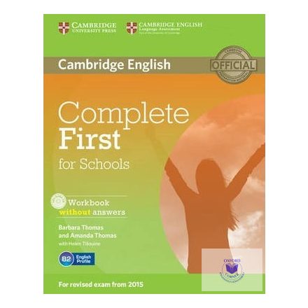 Complete First for Schools Workbook without Answers with Audio CD