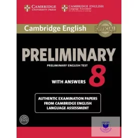   Cambridge English Preliminary 8 Student's Book Pack Student's Book with Answers