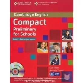   Compact Preliminary for Schools Student's Book without answers with CD-ROM