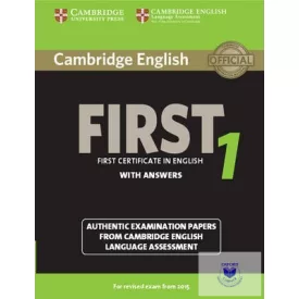   Cambridge English First 1 for Revised Exam from 2015 Student's Book with Answers