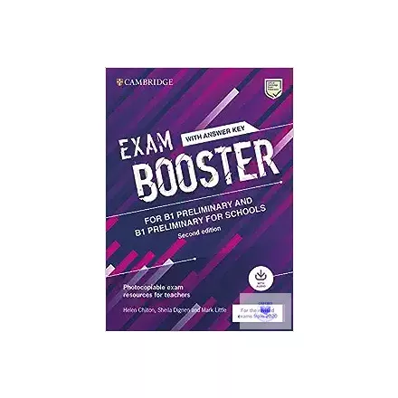 Exam Booster for B1 Preliminary and B1 Preliminary for Schools with Answer Key