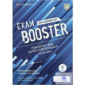   Exam Booster for A2 Key and A2 Key for Schools with Answer Key with Audio