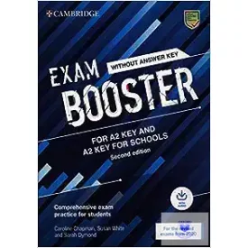   Exam Booster for A2 Key and A2 Key for Schools without Answer Key with Audio