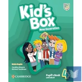   KID'S BOX NEW GENERATION (4, STUDENT'S BOOK+EBOOK )