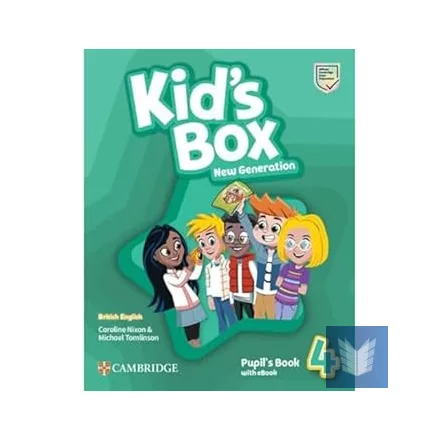 KID'S BOX NEW GENERATION (4, STUDENT'S BOOK+EBOOK )