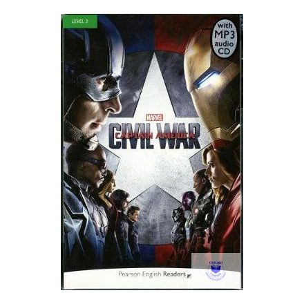 Marvel's Captain America: Civil War with MP3 CD - Pearson English Readers