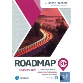   Roadmap B1+ Student's Book and Intaractive eBook with Online Practice: Workbook 