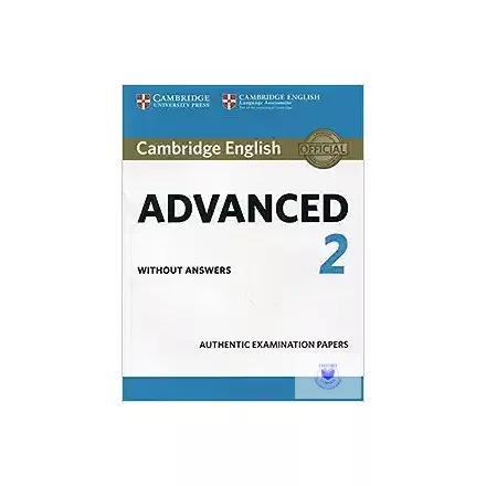 Cambridge English Advanced 2 Student's Book without answers
