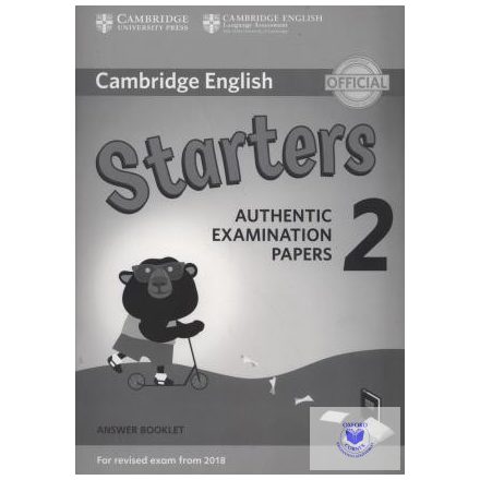 Cambridge English Young Learners 2 for Revised Exam from 2018 Starters Answer Bo